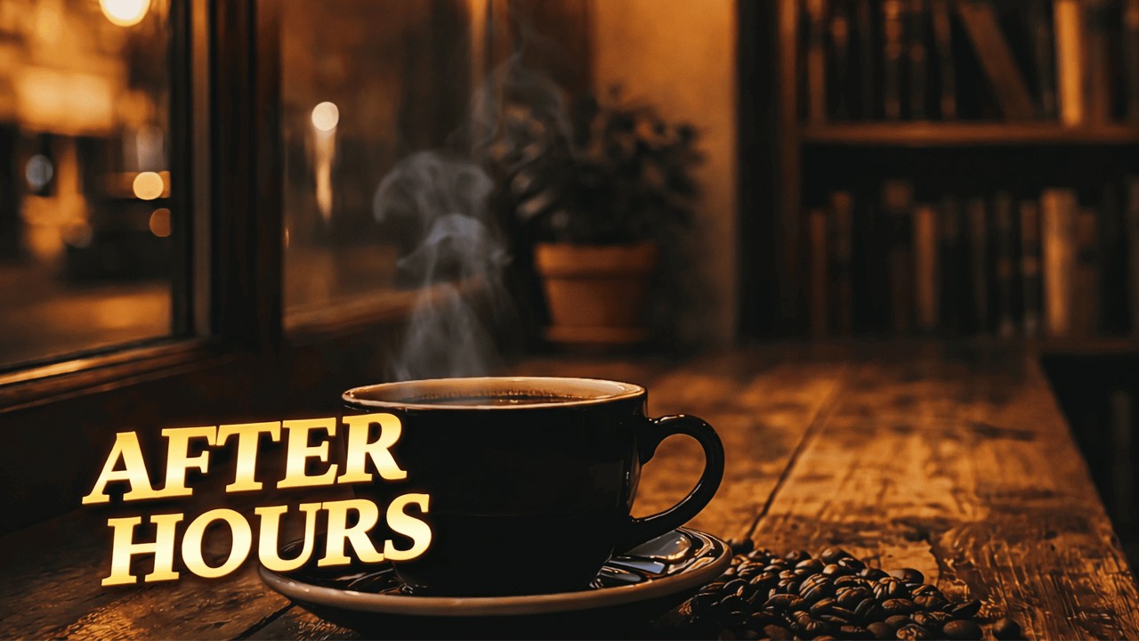 After Hours Coffee Shop | Cozy Jazz R&B for Calm Productivity