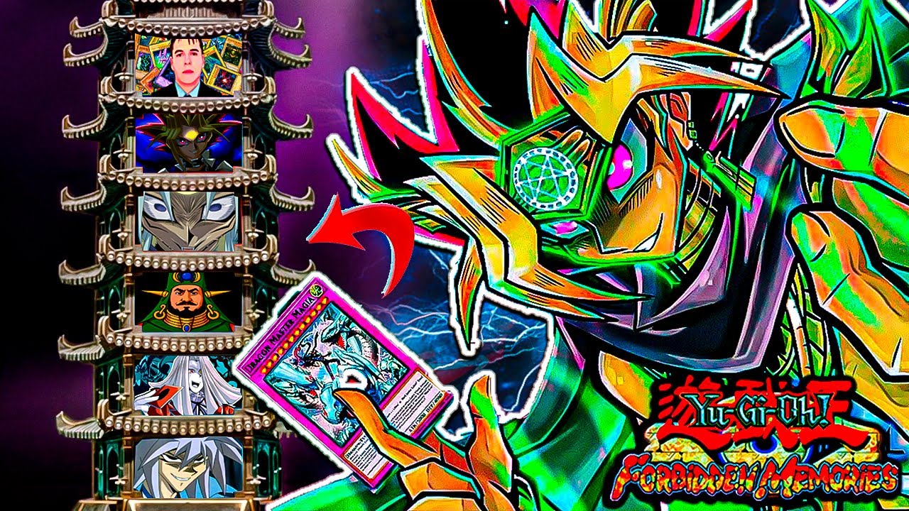 DESAFIO DO MODO TORRE É INSANO! YUGIOH! FORBIDDEN MEMORIES MOD: GALAXY OF GODS 2025 #13