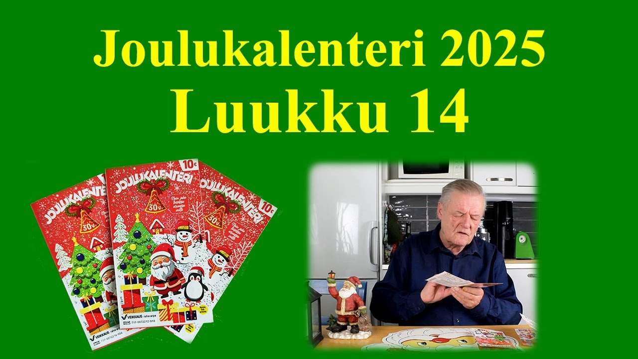 Joulukalenteri 2025 Luukku 14