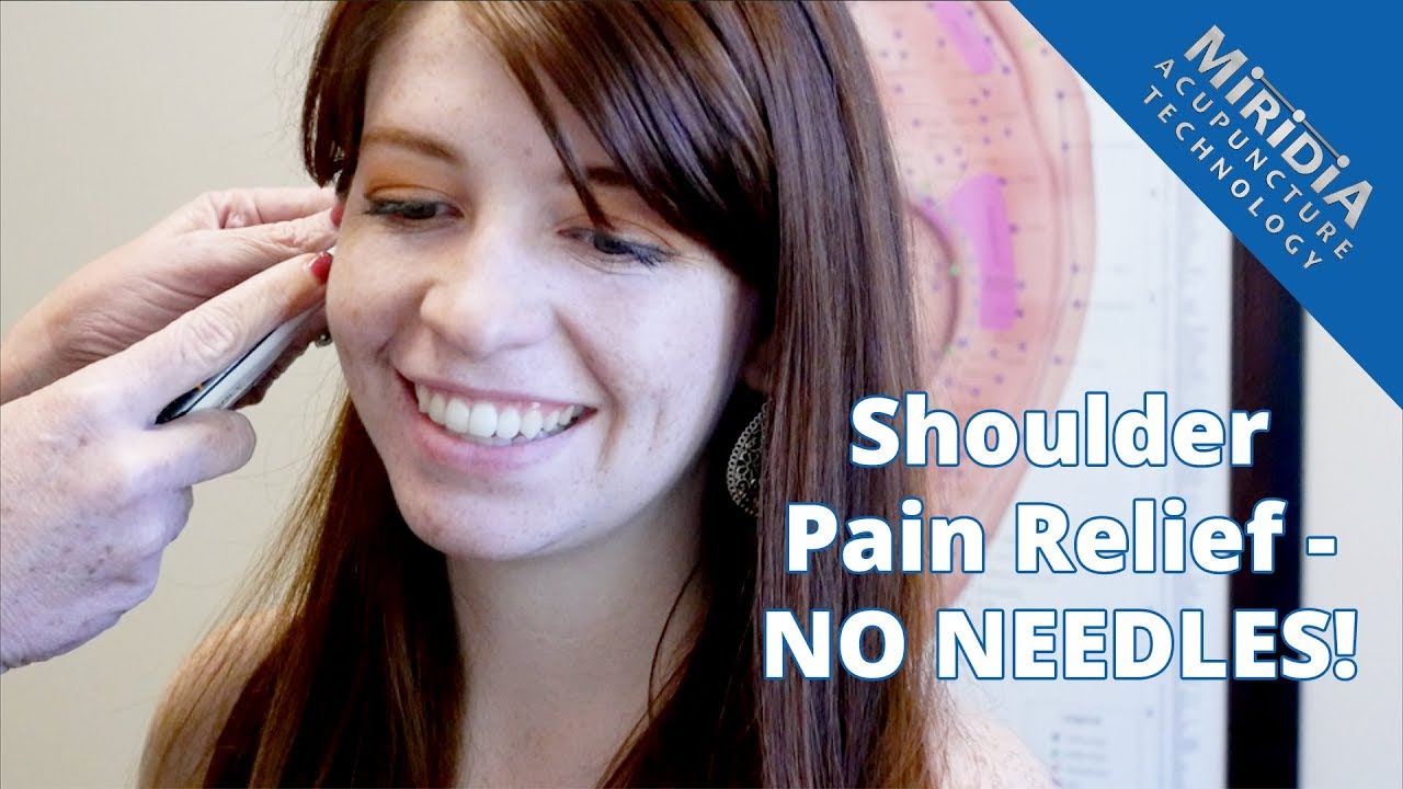 Get Relief From Shoulder Pain With Ear Acupuncture - No Needles Required!