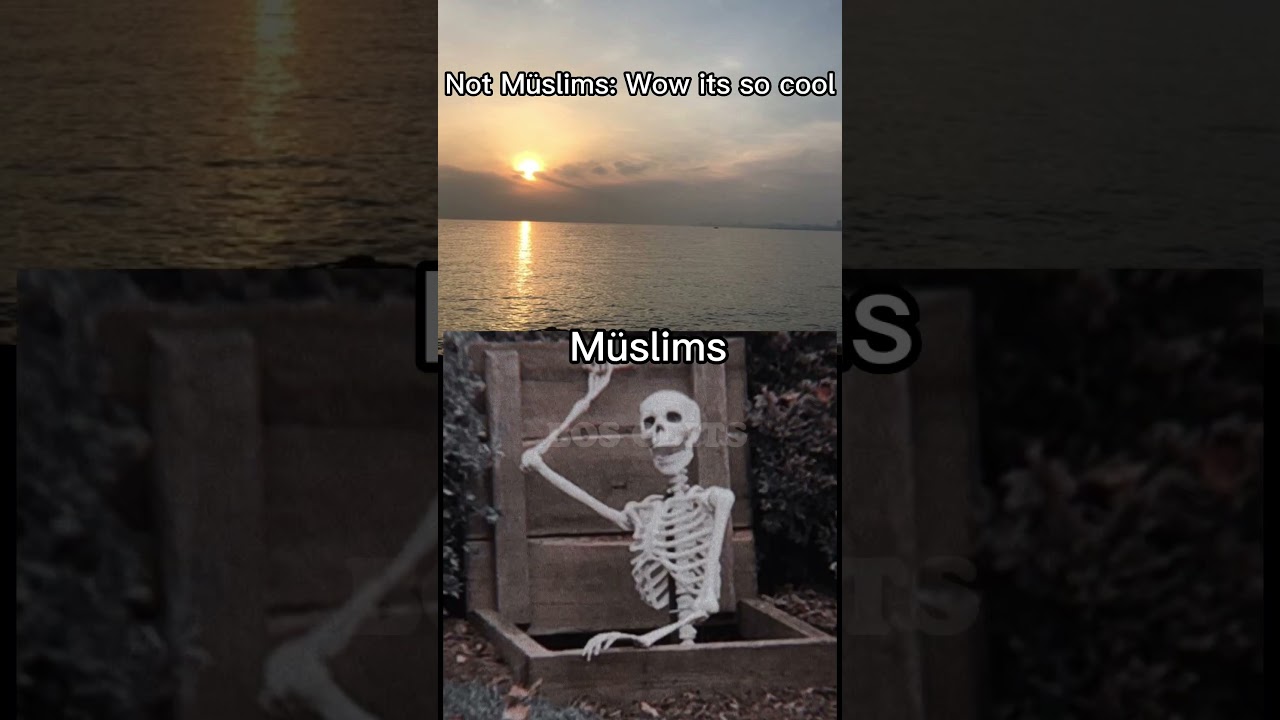 Muslims when sun rises from the west