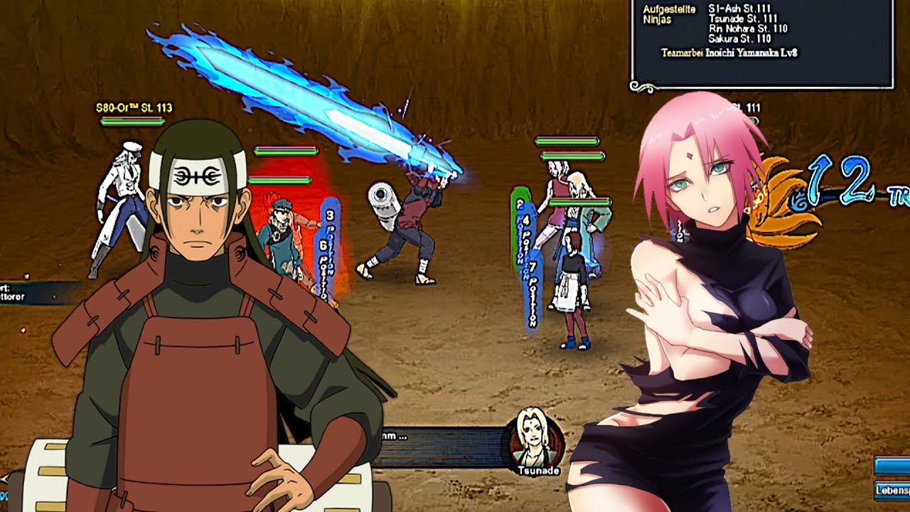 The SAKURA SHINDEN vs HASHIRAMA is UNREAL in Naruto Online 👀👑