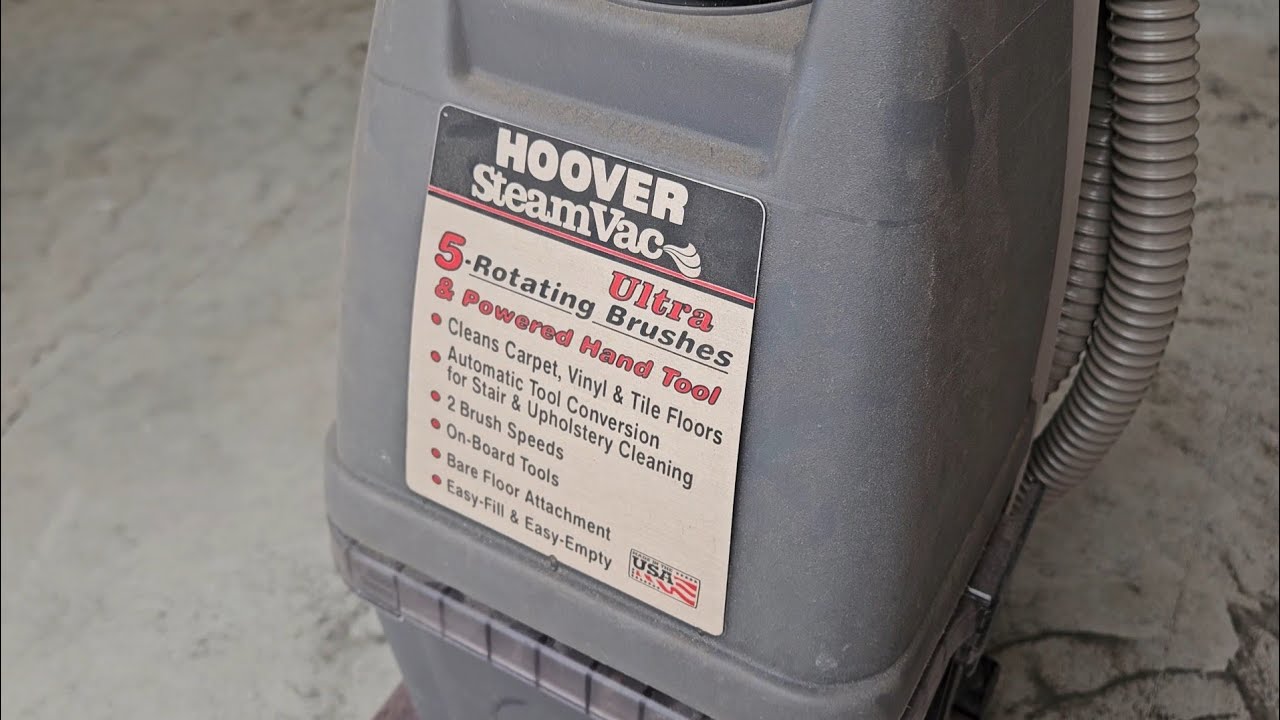Hoover Steamvac Ultra Carpet Cleaner