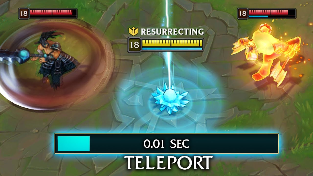 When LOL Players Make LAST SECOND Escapes...