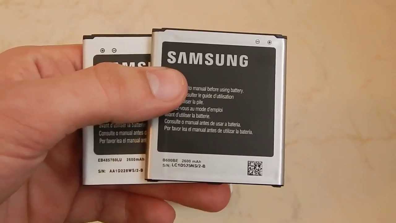 Battery Samsung Original vs. fake // Oryginalna i podrobiona bateria Samsung S4 Note 3