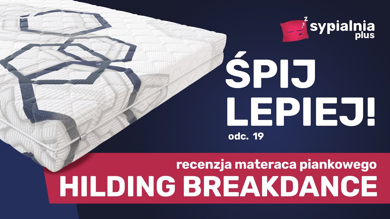 Hilding Breakdance - poznaj powody, dla których to idealny materac dla nastolatków! 💪😎
