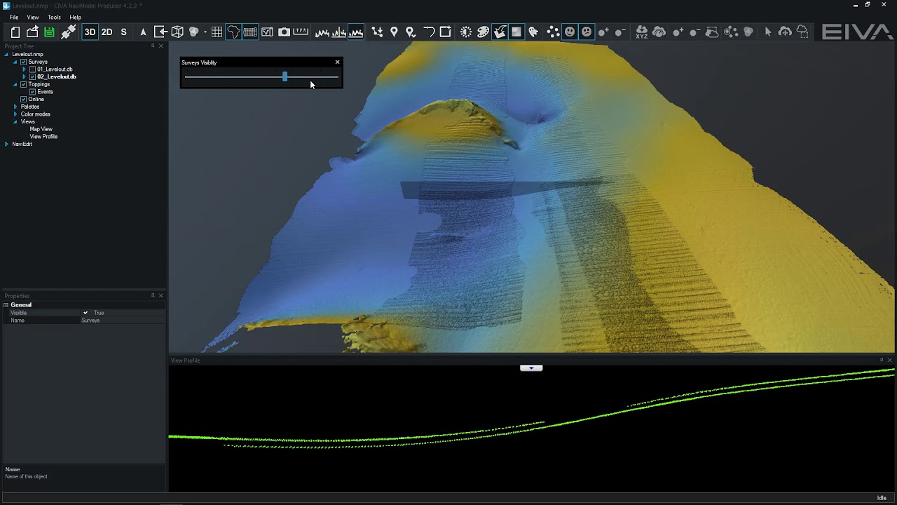 EIVA NaviSuite – NaviModel – Level-out