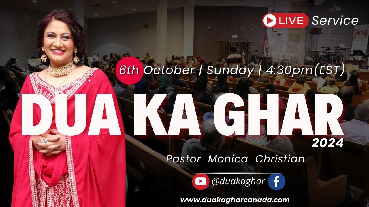 Worship 6th October 2024 | LIVE Sunday Service Part 1 | Pastor Monica Christian | Dua Ka Ghar Canada