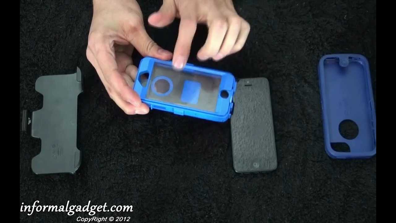 iPhone 5 OtterBox Defender Series Case Review: Best Hard Shell Case, how-to put on your new iPhone5