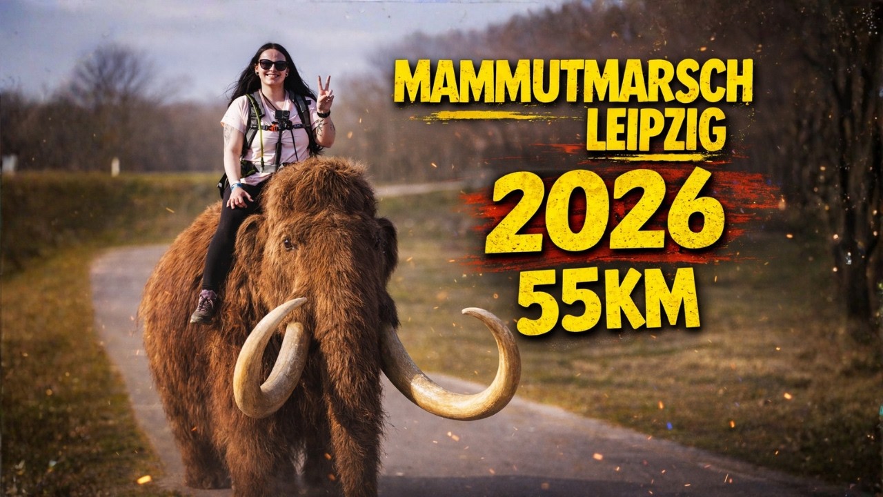 Mammutmarsch Leipzig 2026 - 55KM 🦣🥾 | Weitweg - Alexandra Wasko
