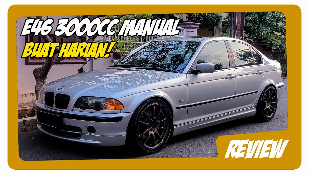 BMW E46 2001 STROKED UP 3000cc, SWAPPED MANUAL TRANSMISSION FOR DAILY USE!