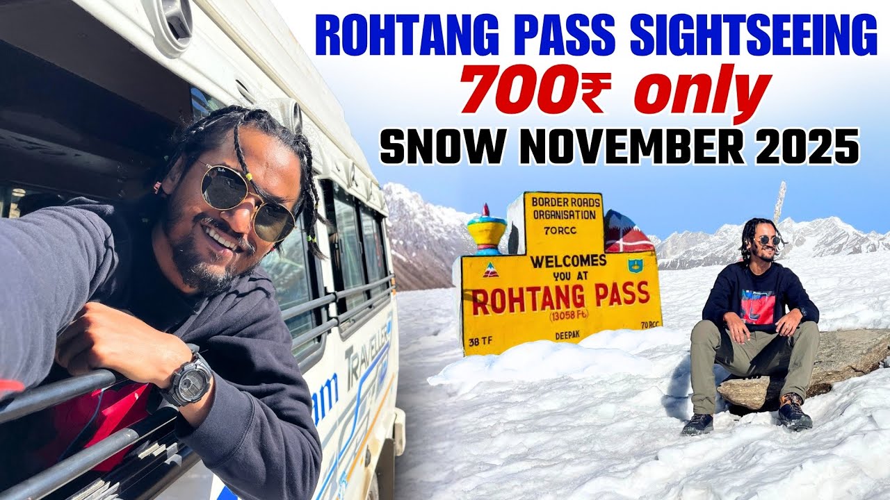 Manali Local Sightseeing | Rohtang Pass | Manali Winter Trip