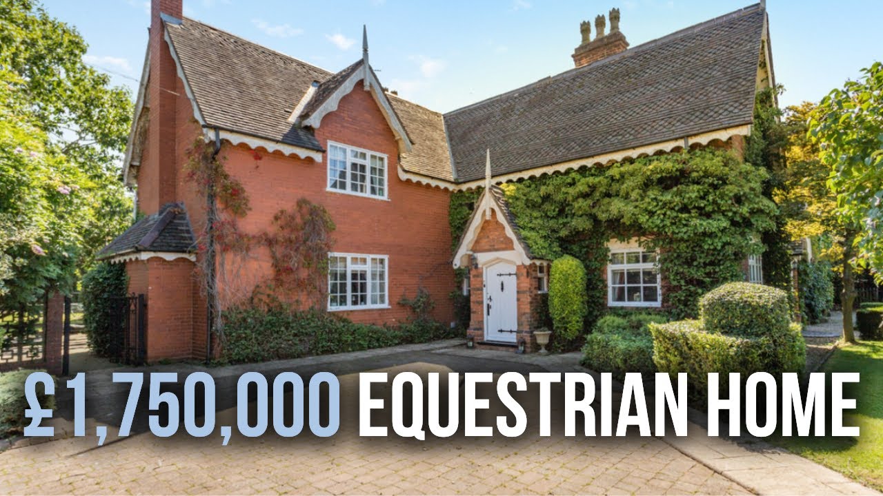 £1,750,000 Equestrian Home with a Pool House | Property Tour