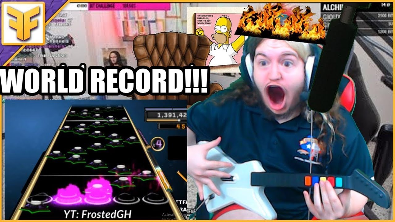 WORLD RECORD ~ THROUGH THE FIRE AND FLAMES 1,689,979 POINTS