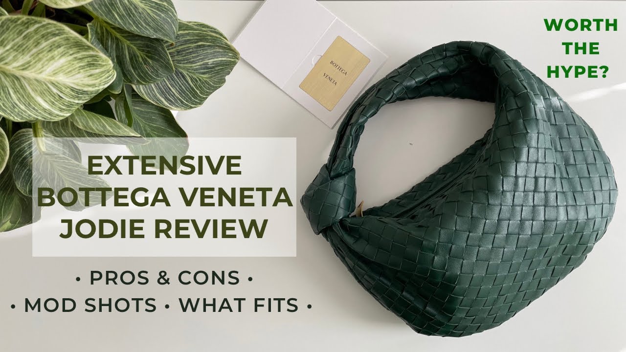 ВАШ ПОЛНЫЙ ОБЗОР BOTTEGA VENETA JODIE 💚 Плюсы, минусы, посадка, размер | Teen Jodie Rainforest Gr...