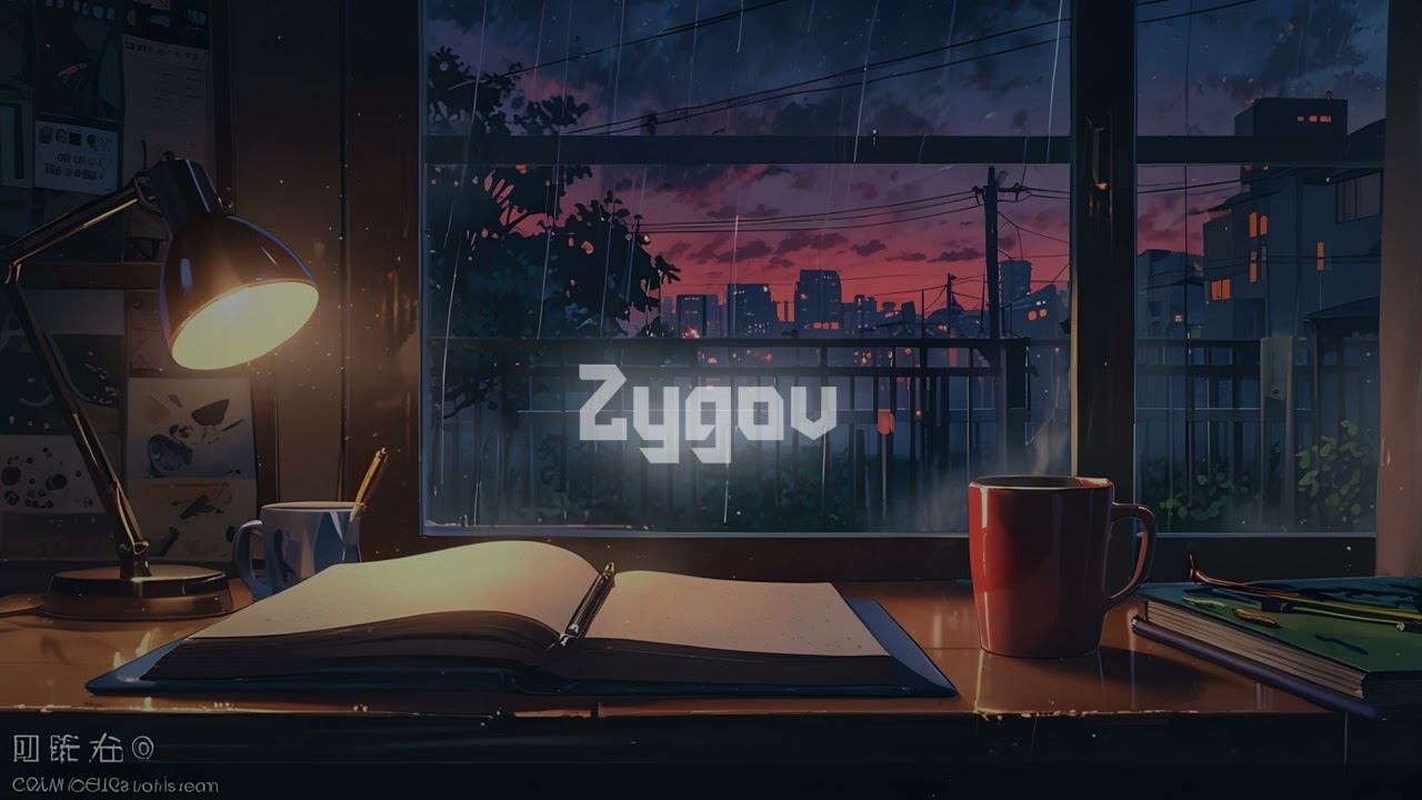 Table Lamp, Rain, and You - LoFi