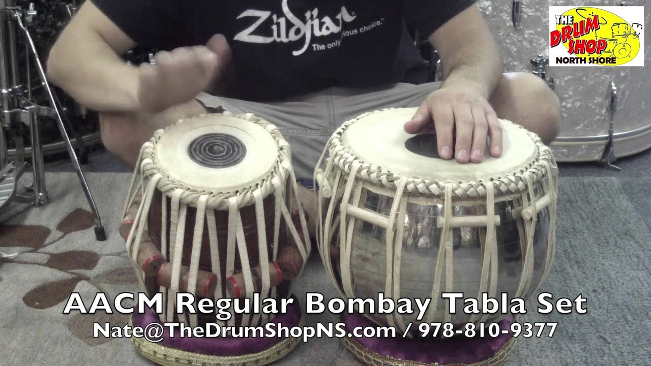 AACM Regular Bombay Tabla Set - The Drum Shop North Shore