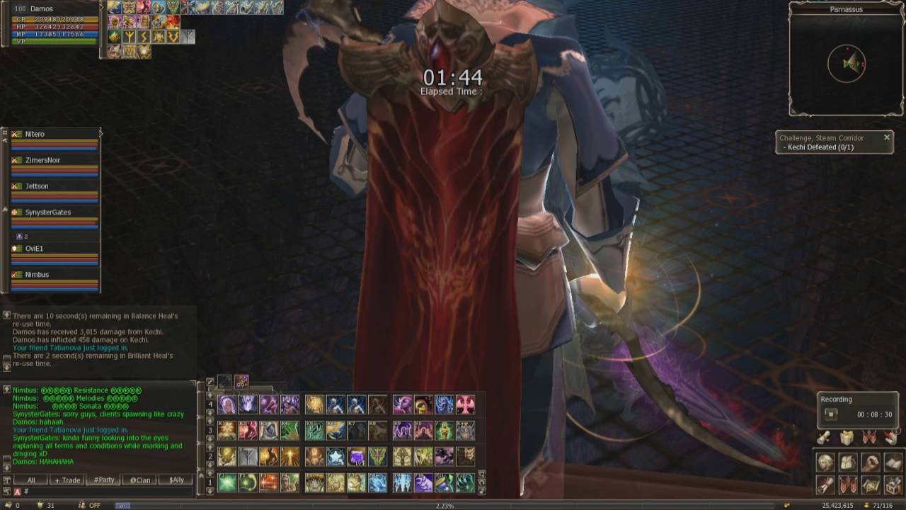 Lineage II - Crystal Cavern & Baylor Instance