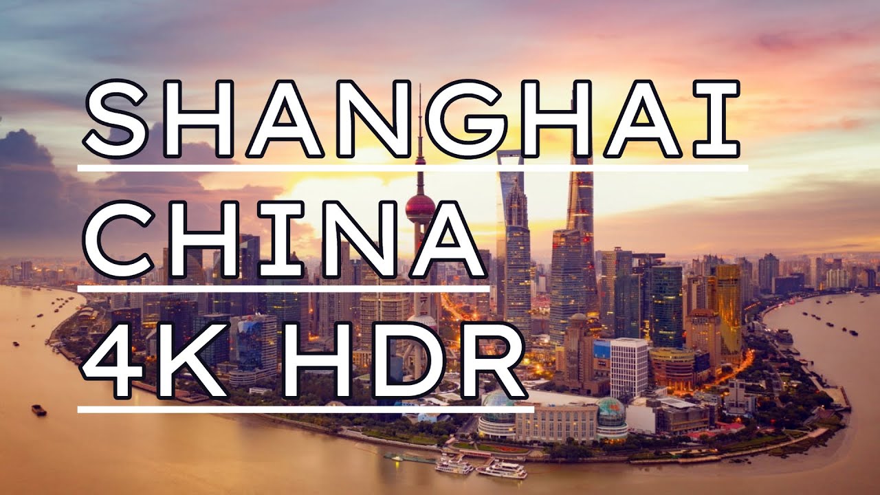 SHANGHAI 4K HDR DRONE FOOTAGE CHILLOUT AI-GENERATED MUSIC RELAX AMBIENT LOUNGE