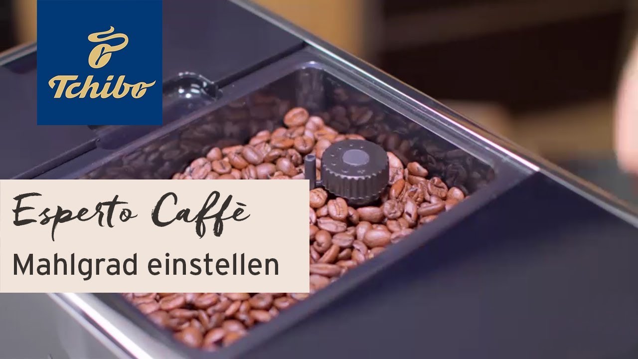 Mahlgrad anpassen: Kaffeevollautomat 