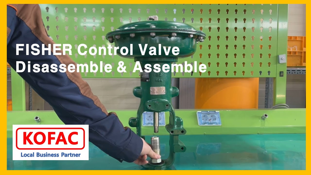FISHER Control Valve(Globe) 분해조립의 이해