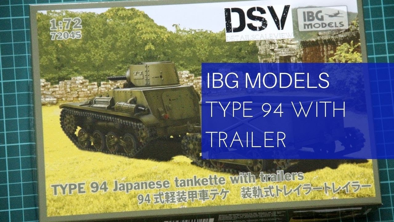 IBG Models 1/72 Type 94 with trailers (72045) Review