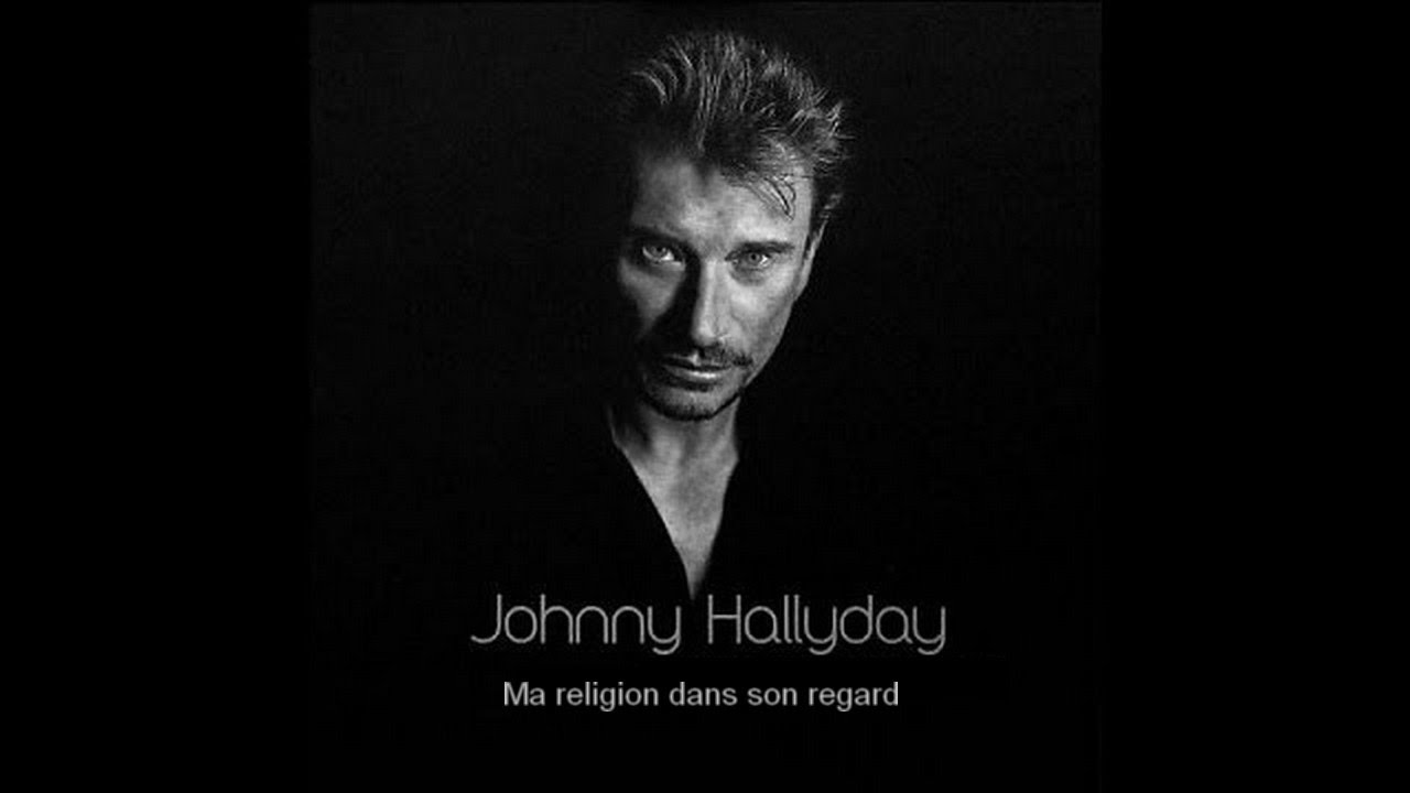 ♦Johnny Hallyday - Ma religion dans son regard #conceptkaraoke