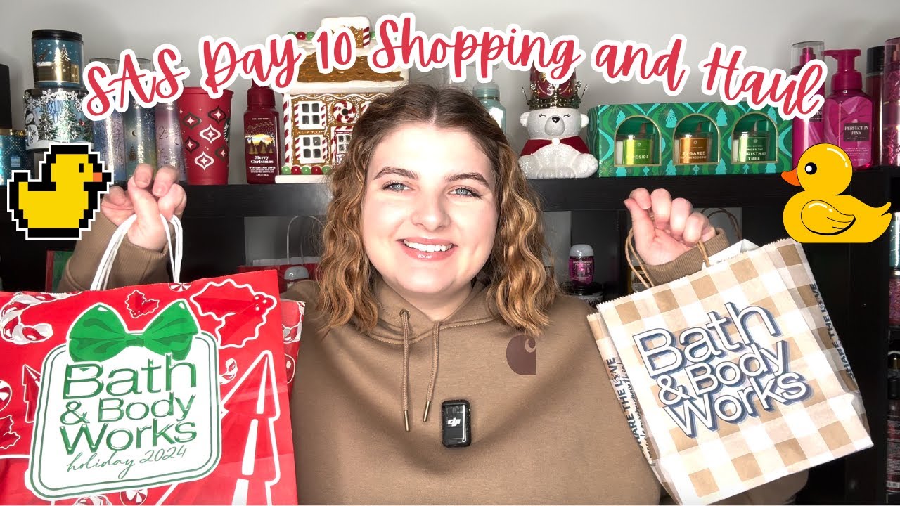 Bath and Body Works Winter Semi Annual Sale Day 10 Shopping and Haul! Winter SAS 2024!