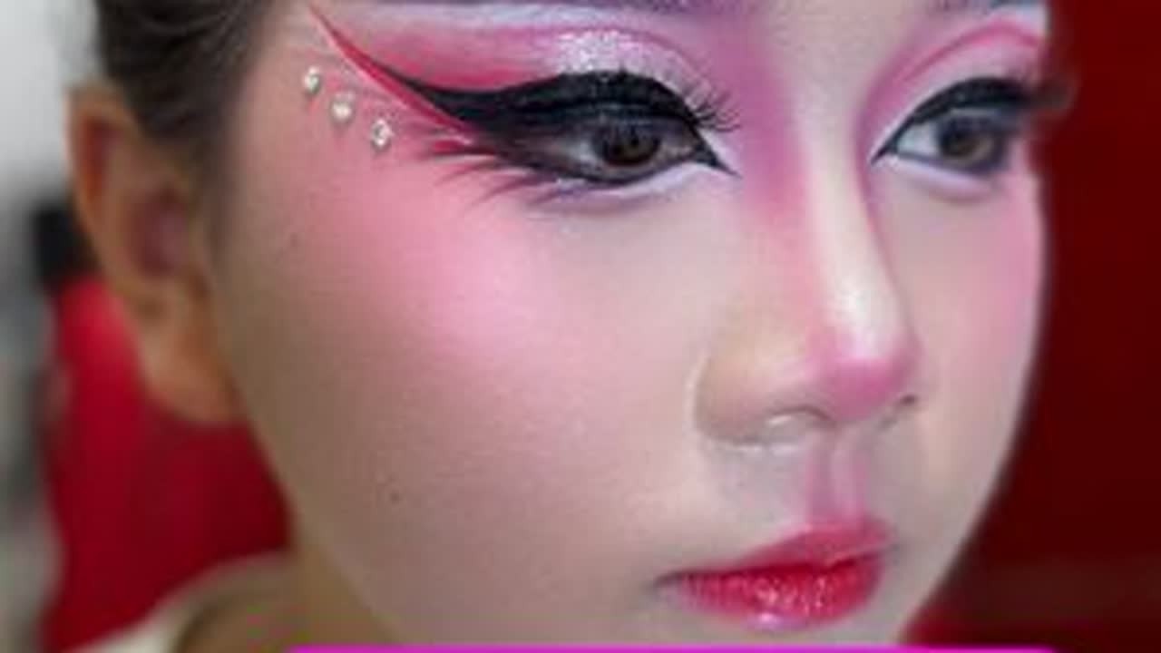 狐系妆容#舞台妆#妆容分享#新手跟练