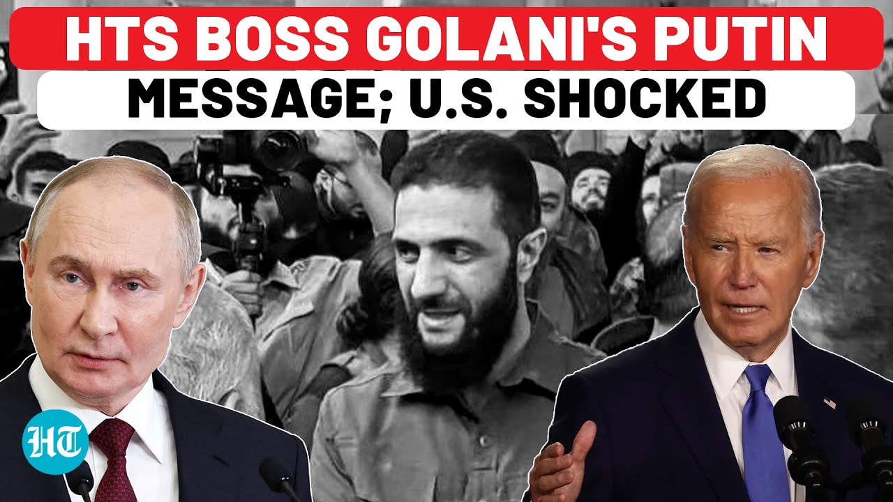 Day After Putin's Move, Syrian HTS Chief's Pro-Russia Message Shocks USA | Al Golani | Iran | Assad