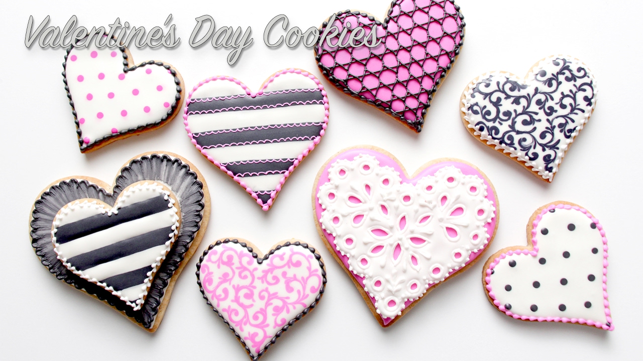 How To Decorate Valentine's Day Cookies