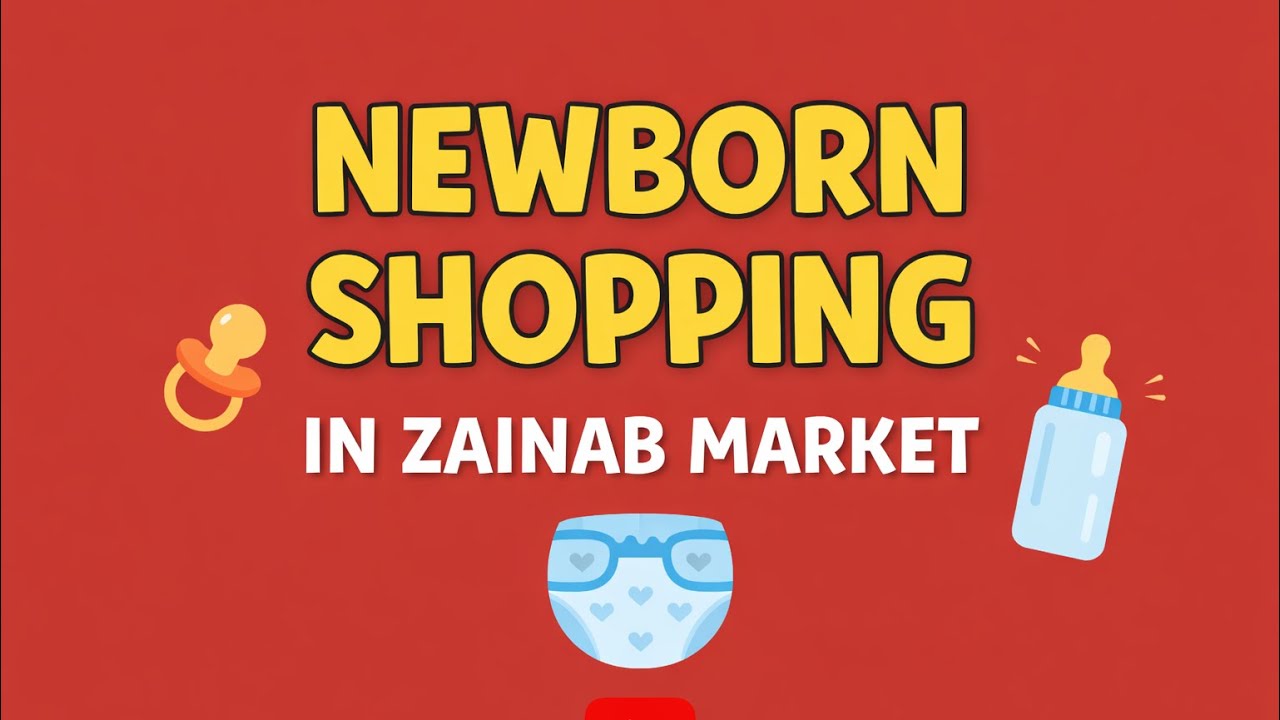 Baby Shopping Day | Newborn Shopping in Zainab Market Karachi | Full Vlog