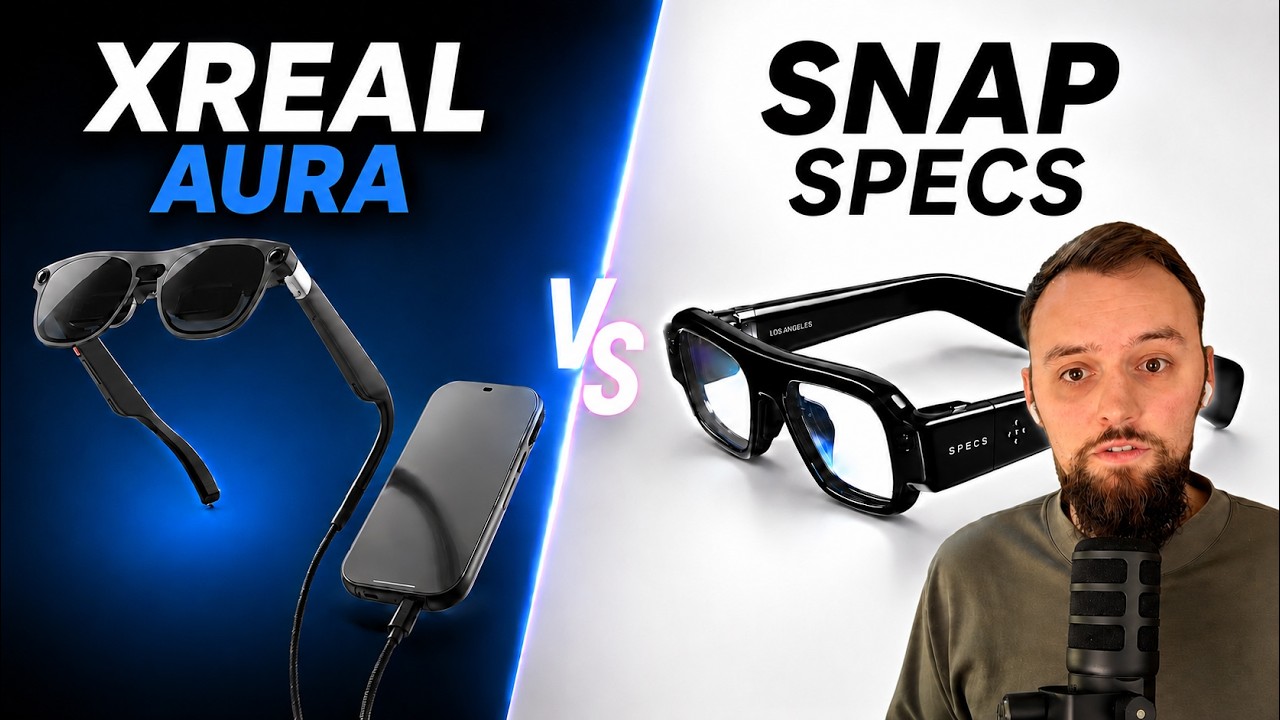 Гонка AR-очков началась: XREAL Aura против Snap Specs