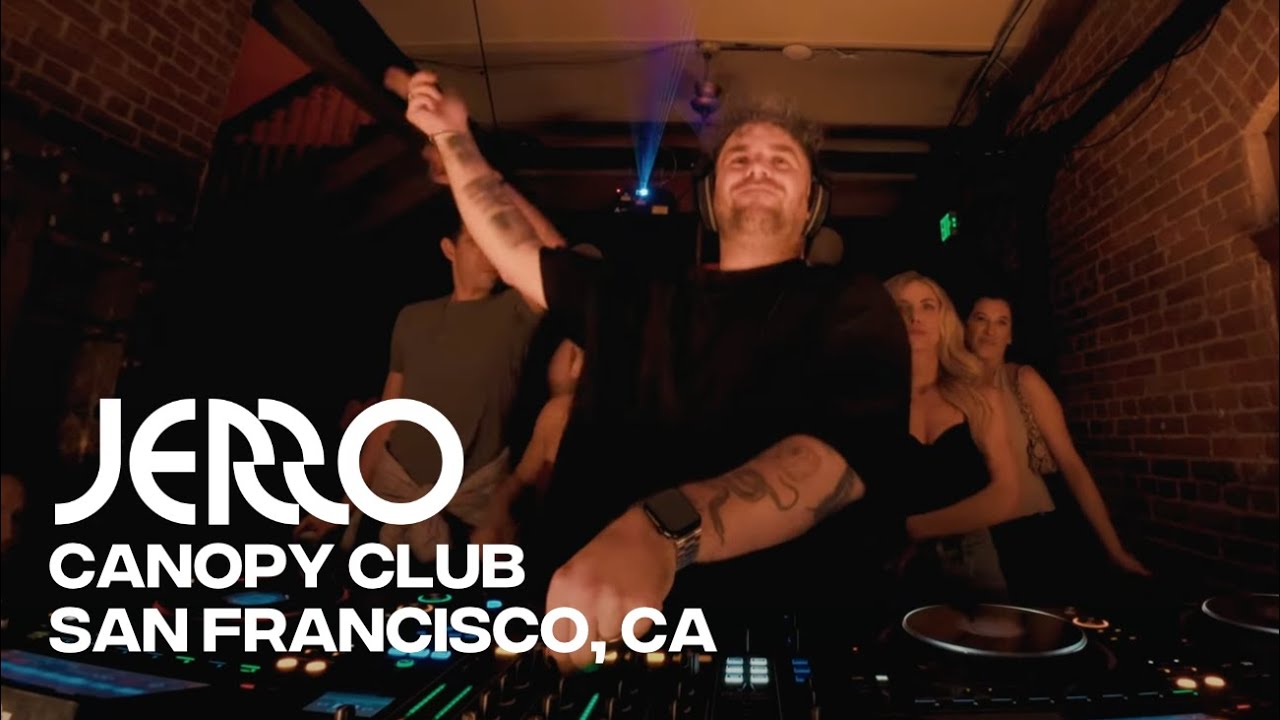 Jerro - Canopy Club DJ Set - San Francisco, CA - Abandoned Bank Vault