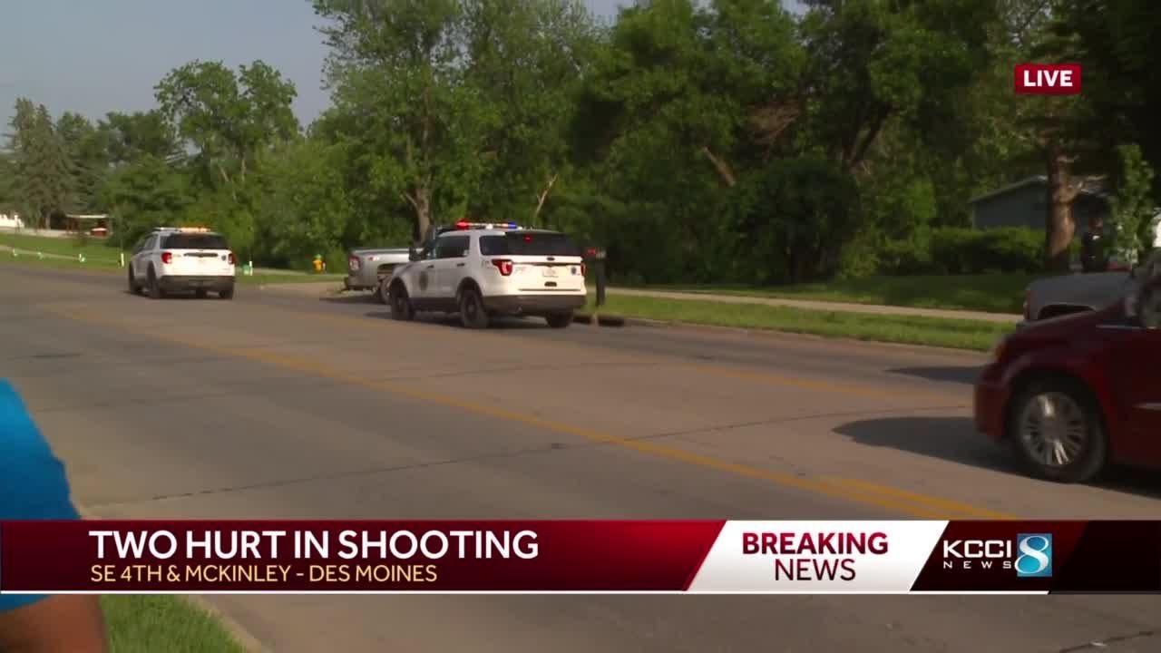 Two hurt in Des Moines shooting