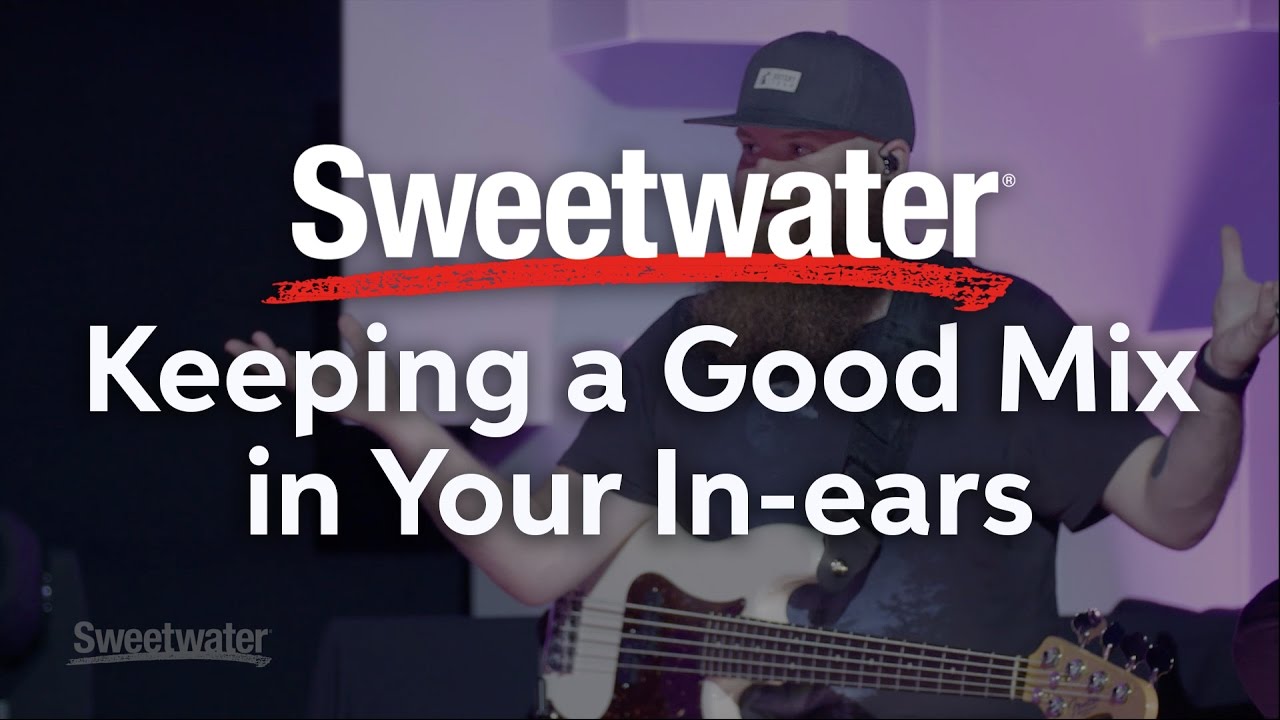 Keeping a Good Balance in Your In-ear Monitors