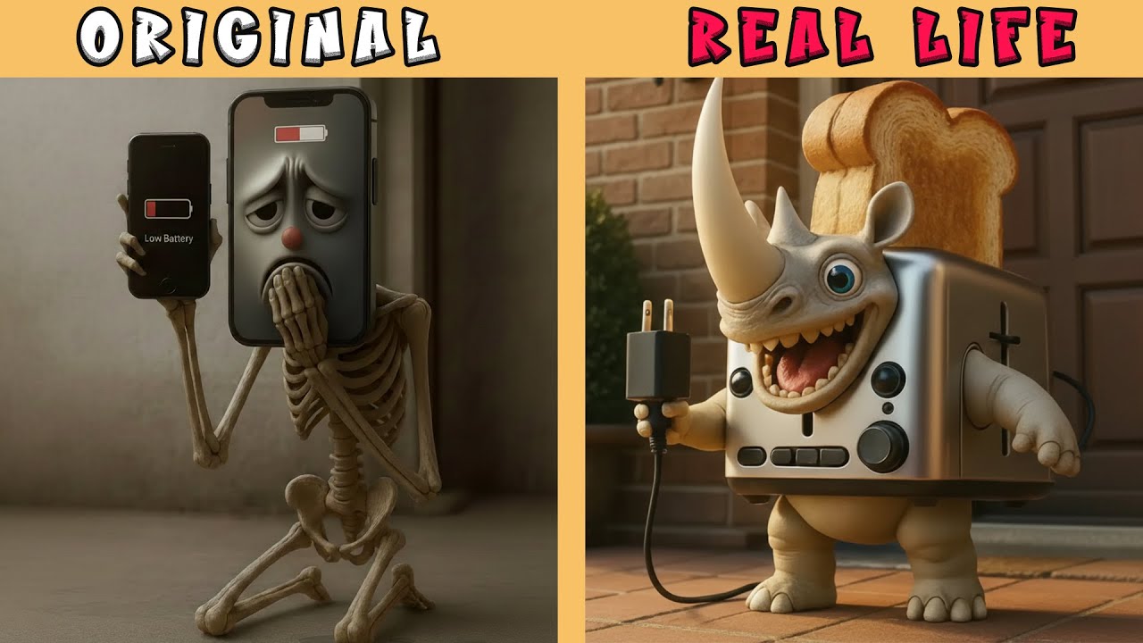 WHO DARES TO STEAL POT HOTSPOT’S CHARGER? | Brainrot Original vs Real life | Brainrot Animation