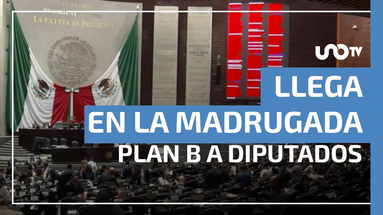 Diputados reciben el &ldquo;Plan B&rdquo; de la reforma electoral