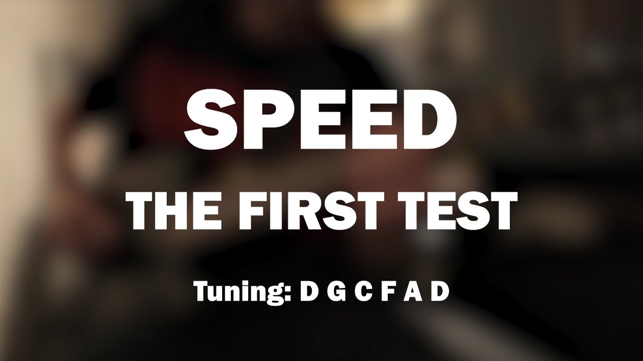 Speed | The First Test | Guitar Cover