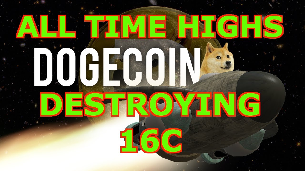 💎🚀🌑&nbsp;DOGECOIN DESTROYING ATH 16C+++ 💎💎💎 (LIVE)