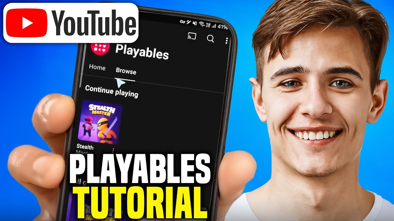 How To Play Games On YouTube | YouTube Playables Tutorial 2025