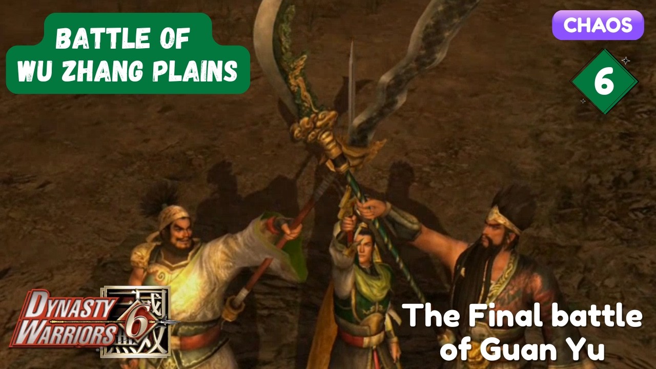 Guan Yu's Final Battle in Chaos Difficulty | DW6