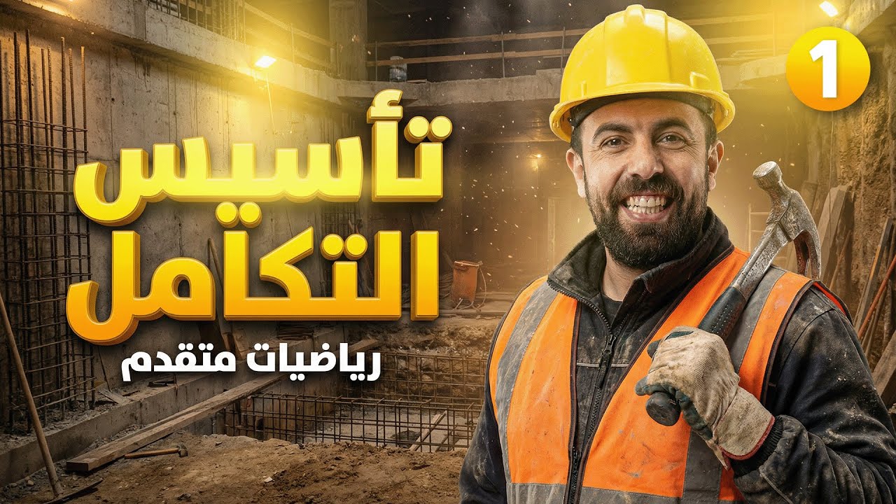 توجيهي 2008 - ف2 || حصة 1 ( تأسيس التكامل - جزء 1 )  أ. أحمد خليل ( خليليو )