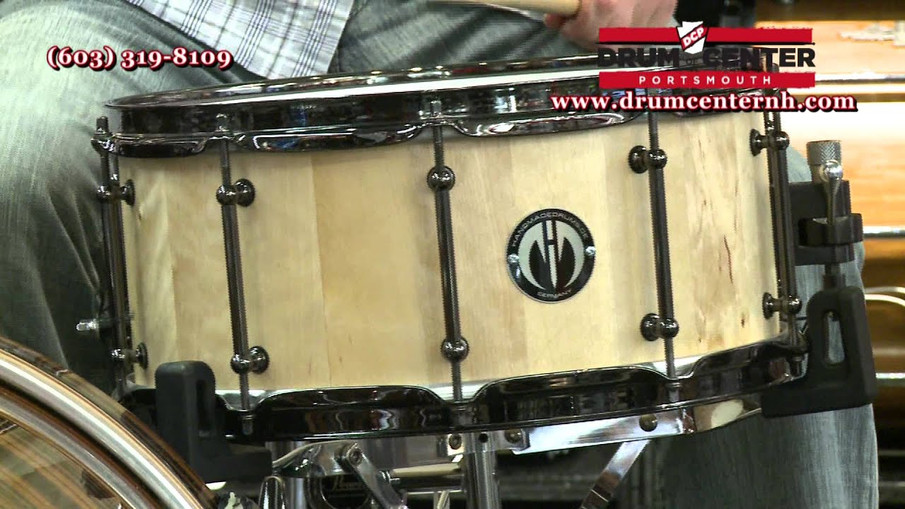 HandMade Drums Scandinavian Birch Stave 14x6.5 Snare Drum