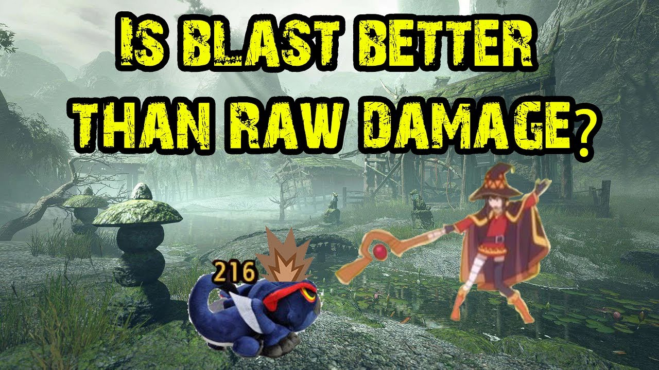 MH Rise Is blast better than raw damage? - Analysis - Sns