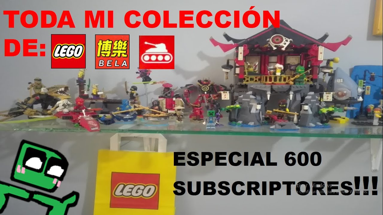 ESPECIAL 600 SUBSCRIPTORES!!! /mostrando toda mi coleccion (lego,bela,lari y xiaongtank)/