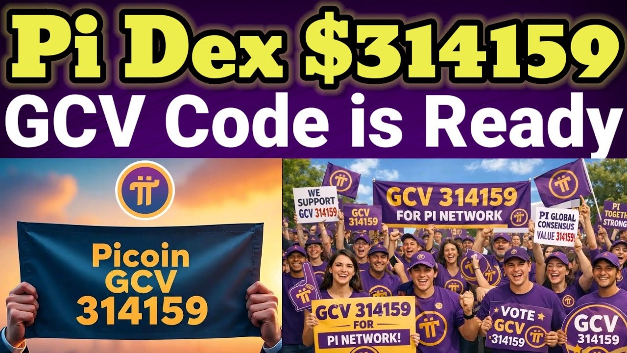 GCV Code is Ready 🚀🎊 | Pi Network New Update Today | Pi Network Latest Update | Faipoo Planner 