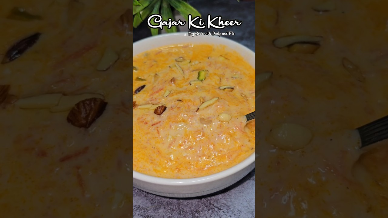 Gajar Ki Kheer #shorts #gajarkikheer #cookwithjudyandflo