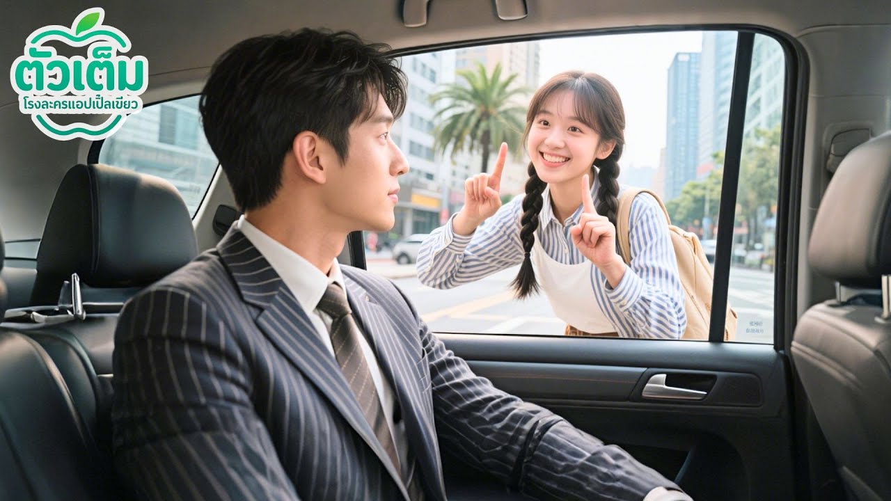 สาวจนซ้อมยิ้มที่กระจกรถเพื่อสัมภาษณ์ ไม่รู้ว่า CEO อยู่ข้างใน เขาเห็นแล้วตกหลุมรัก! รักหวานเริ่ม!