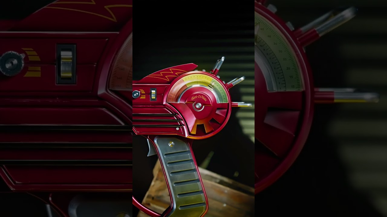 Ce pistolet-laser g&eacute;ant livre un sacr&eacute; punch 👊